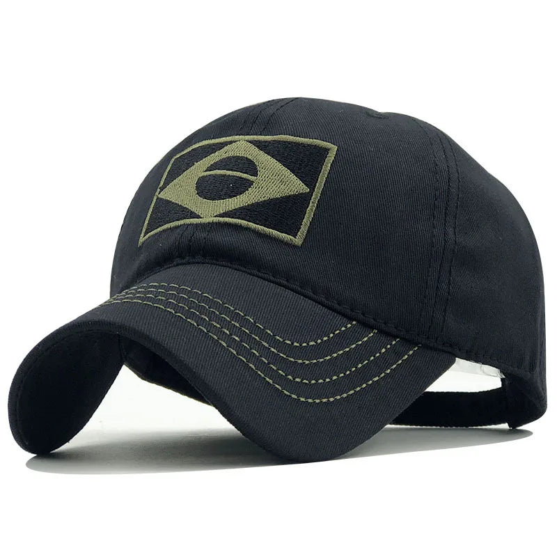 Tactical Baseball Cap - Flag Snapback Sun Hat for Men