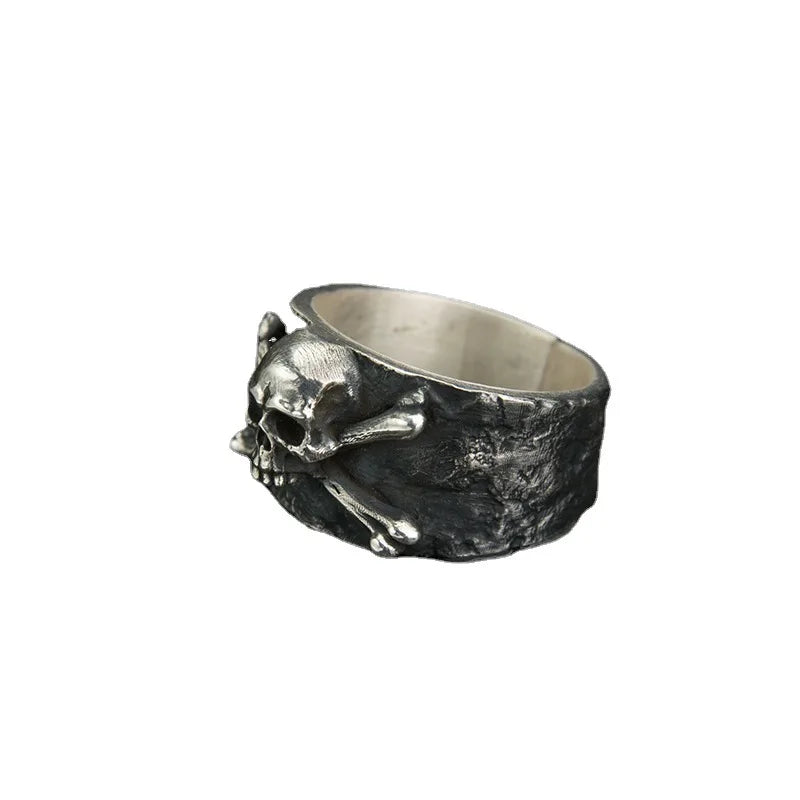 Retro Pirate Skull Ring