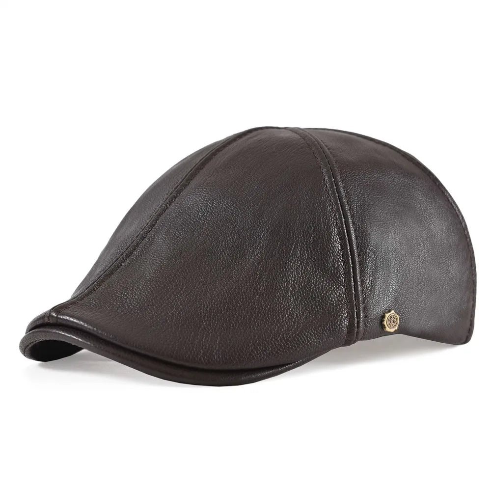 Zacapa Leather Cap Beret