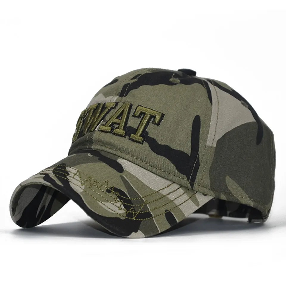 Tactical Baseball Cap - Flag Snapback Sun Hat for Men