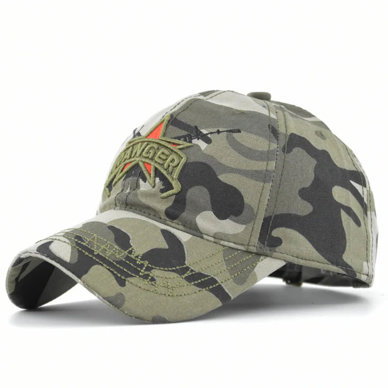 Tactical Baseball Cap - Flag Snapback Sun Hat for Men