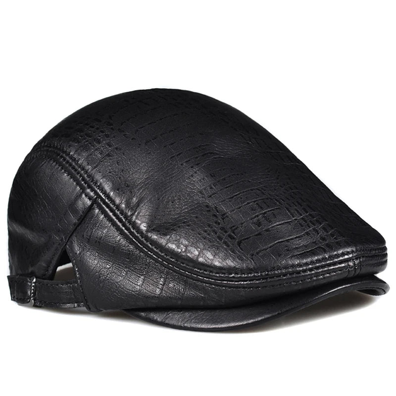 Wiltz Leather Beret