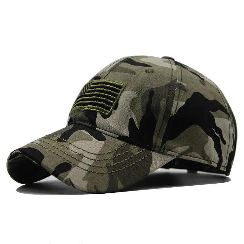 Tactical Baseball Cap - Flag Snapback Sun Hat for Men