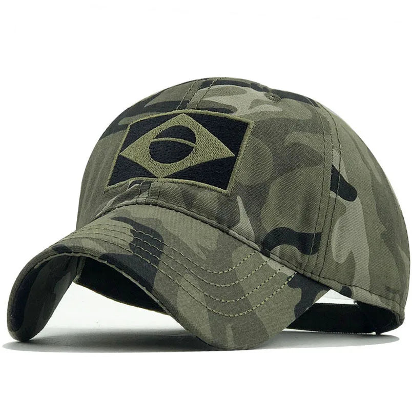 Tactical Baseball Cap - Flag Snapback Sun Hat for Men