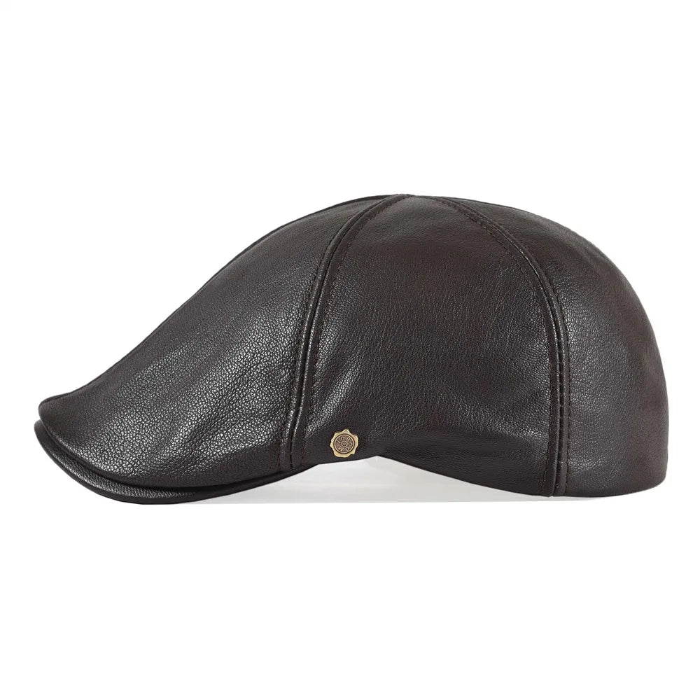 Zacapa Leather Cap Beret