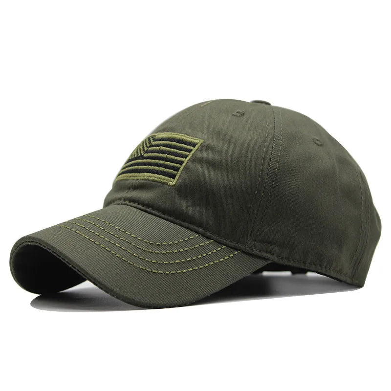 Tactical Baseball Cap - Flag Snapback Sun Hat for Men