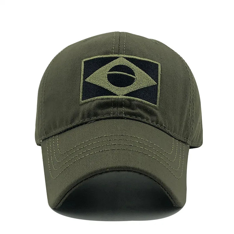 Tactical Baseball Cap - Flag Snapback Sun Hat for Men