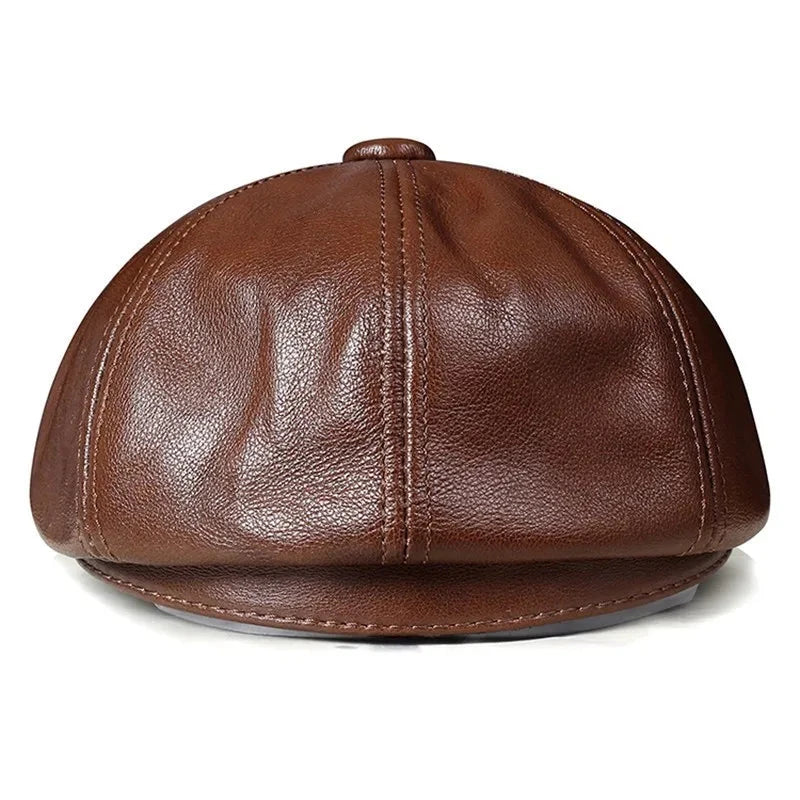 Clervaux Leather Beret