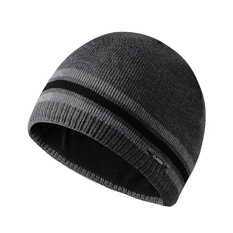 Albula Fleece-Lined Winter Beanie - Windproof Knit Cap for Men