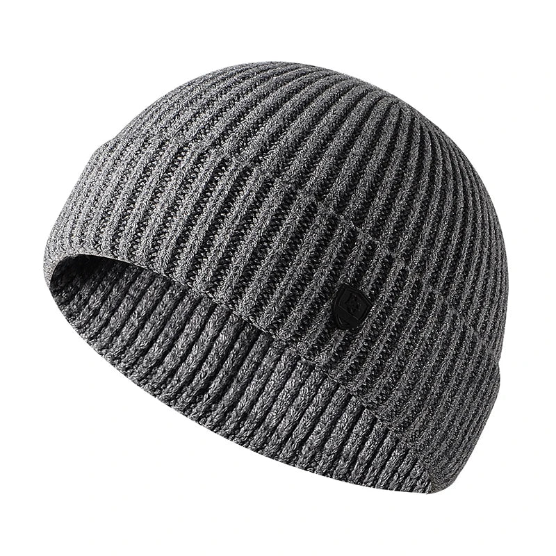 Tivoli Short Cuff Knit Beanie - Windproof Winter Cap for Men & Women