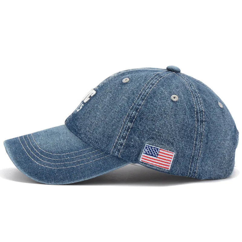 NYC 1985 Denim Baseball Cap