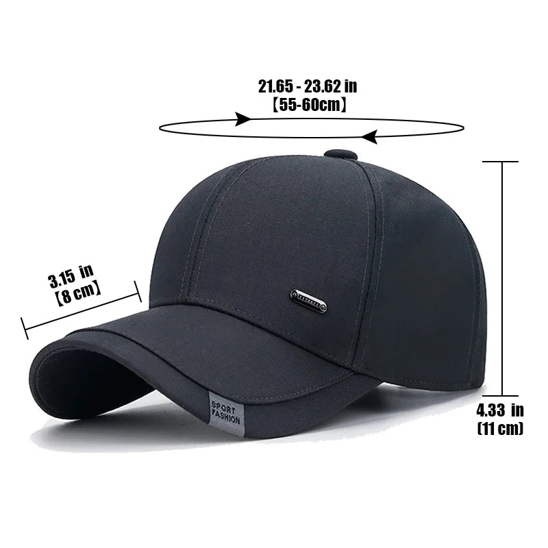 Vanguard Cotton Dad Cap - Classic Trucker Hat for Men, Outdoor & Casual