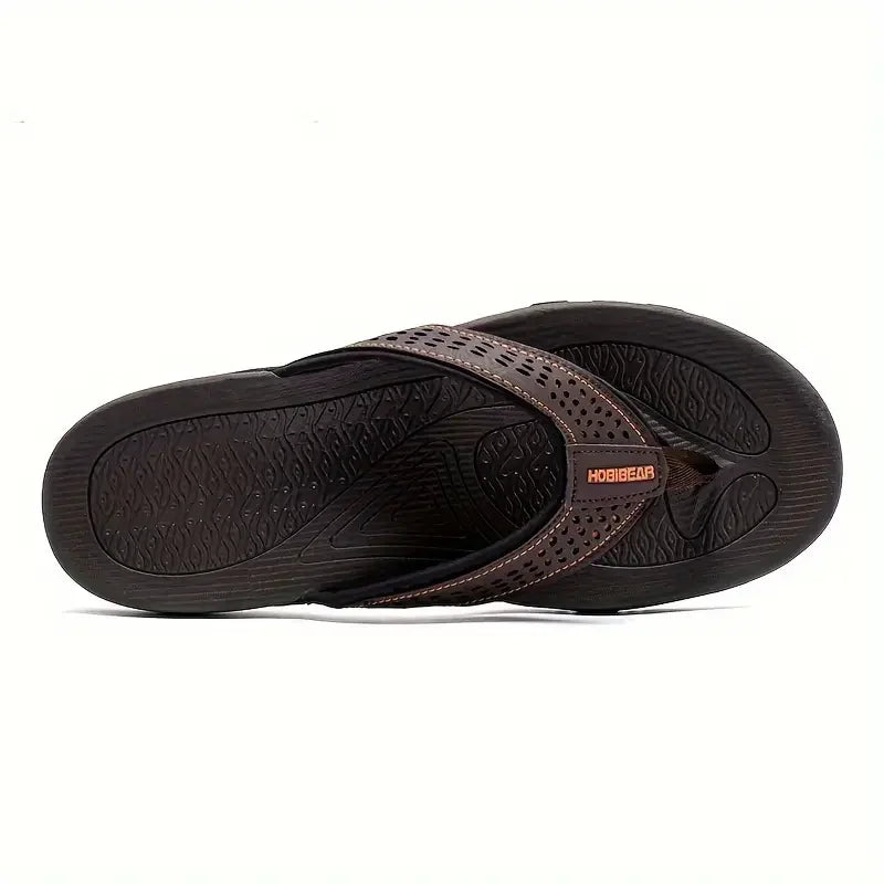 Lisbon Men's Lightweight Flip Flops – Quick-Drying Non-Slip Thong Sandals