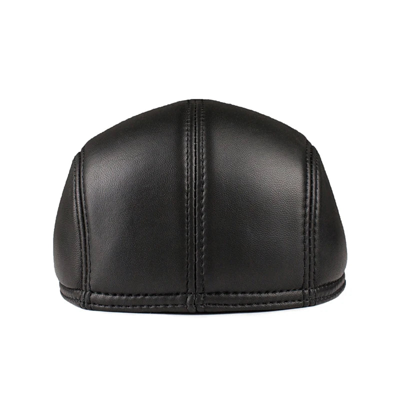 Mersch Leather Beret