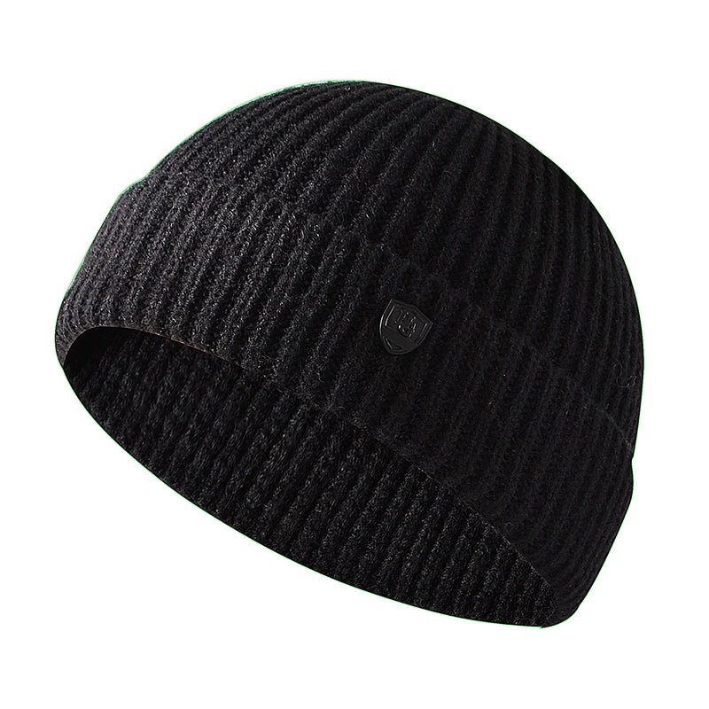 Tivoli Short Cuff Knit Beanie - Windproof Winter Cap for Men & Women