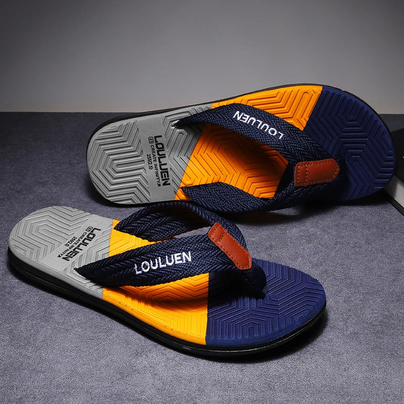 Sydney Men's Flip Flops – High-Quality Summer Beach Slippers