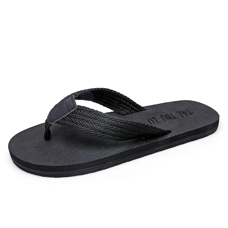 Copenhagen Men's Plus Size Flip-Flops – Large Comfort Slippers for Beach and Indoor