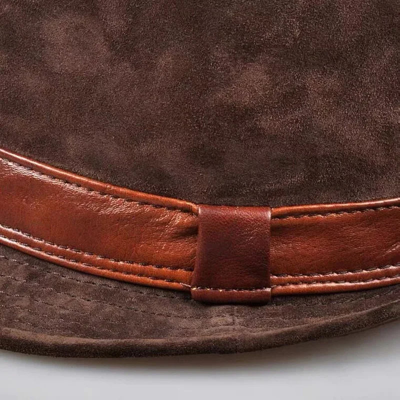 Positano Genuine Leather  Hat