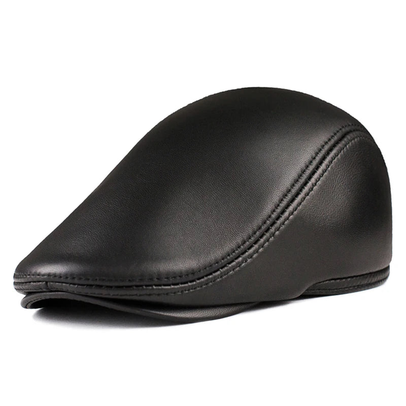 Mersch Leather Beret