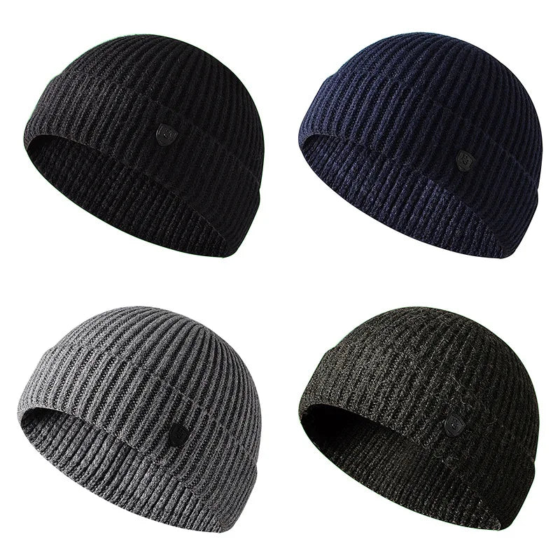 Tivoli Short Cuff Knit Beanie - Windproof Winter Cap for Men & Women