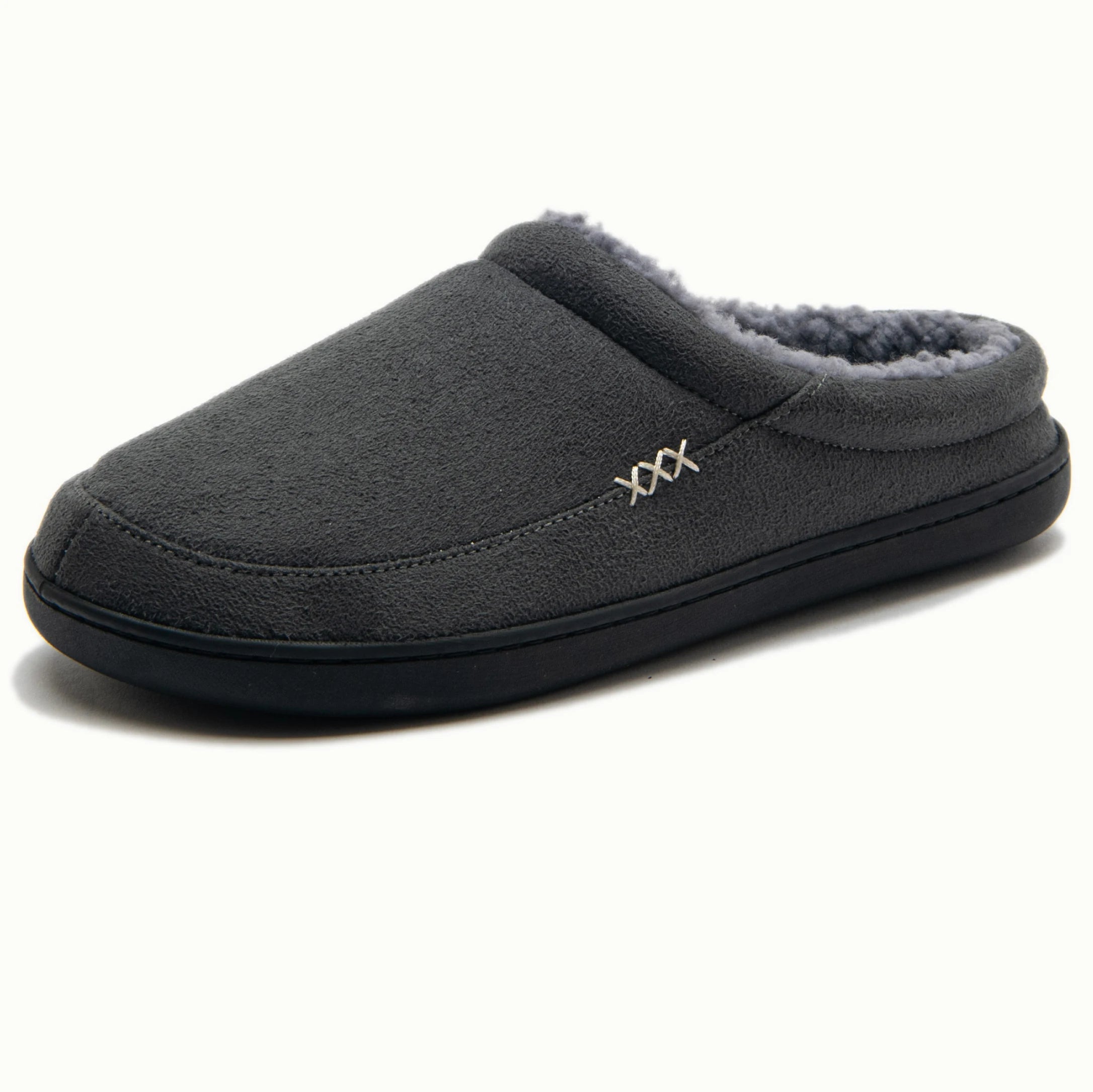 Edinburgh Cotton Slippers – Men's Winter Warm Indoor/Outdoor Shoes