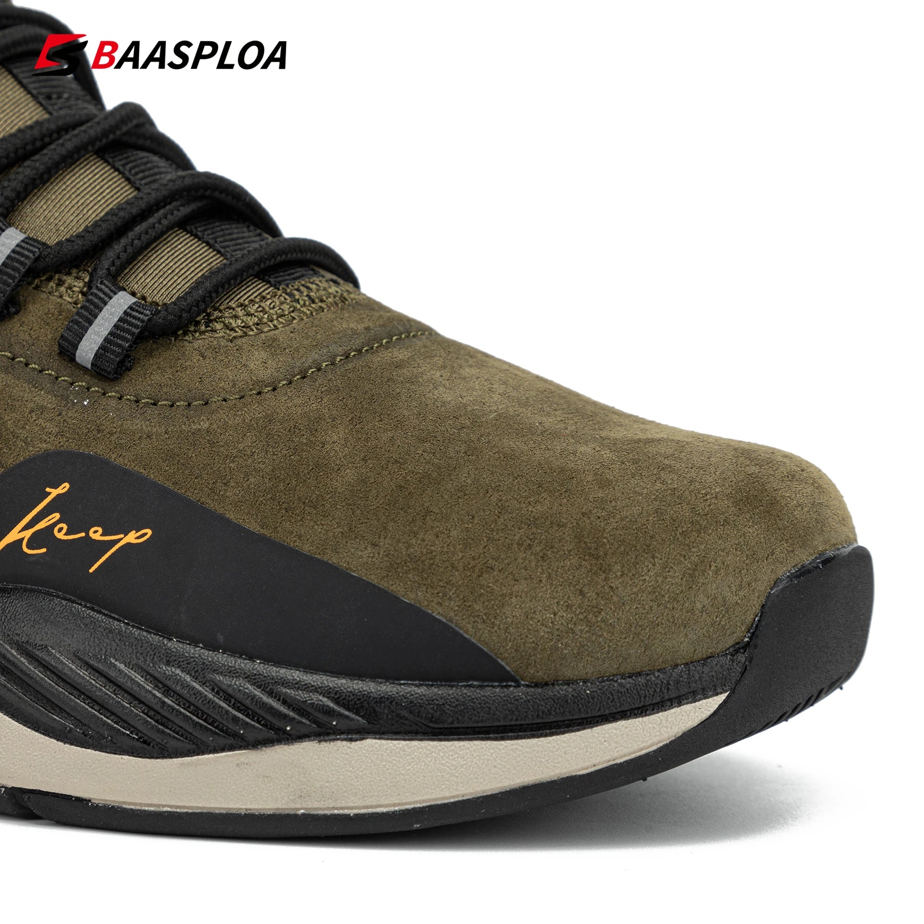 Cairo Men's Suede Waterproof Sneakers – Non-Slip Outdoor Walking Shoes