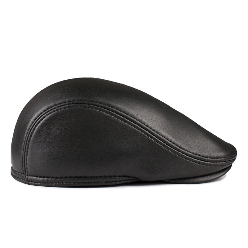 Mersch Leather Beret