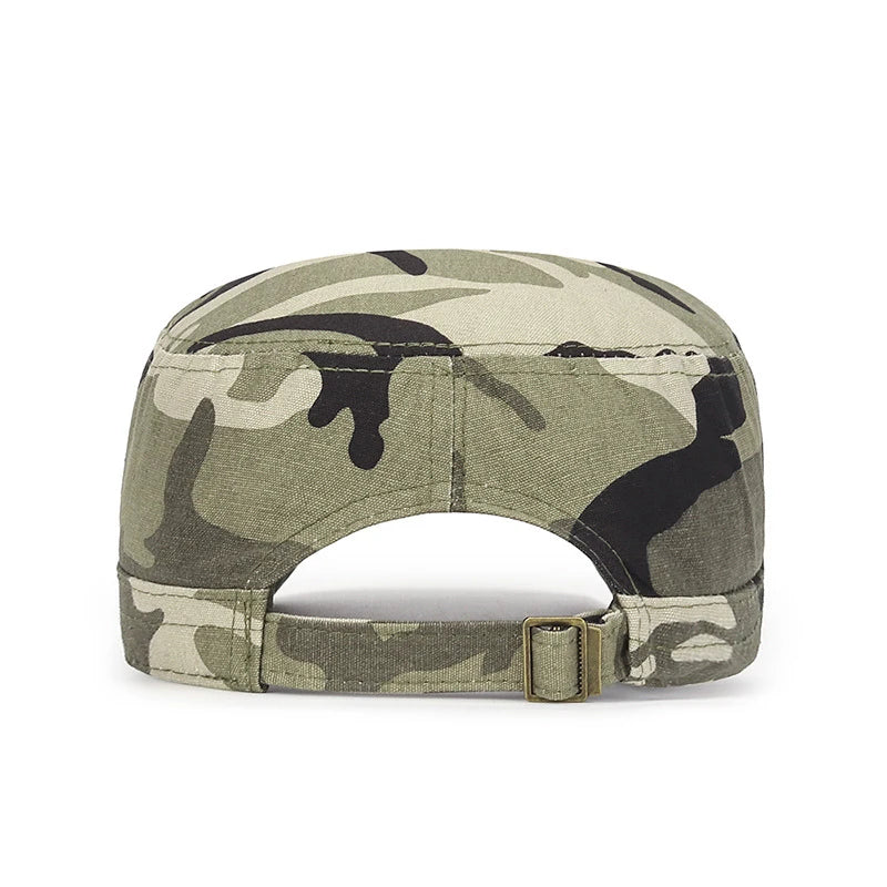 Patriot Snapback Cap - U.S. Military-Inspired Flat Top Army Design for Men & Women